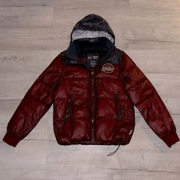 Armani Jeans - Puffer Coat With Hood (NEW WITHOUT TAGS)
